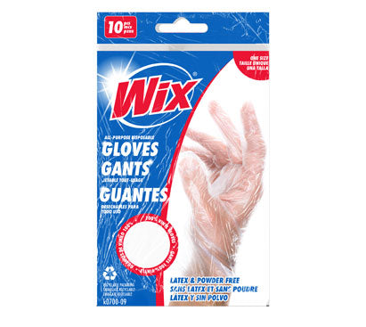 Disposable Gloves - 10 pk All Purpose