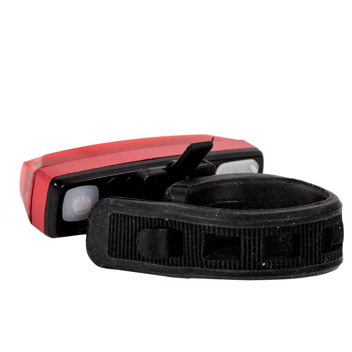 CyclePro Pwer Bright X Rechargeable USB Rear COB Light, 35LM,Window Box