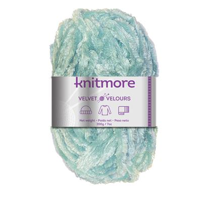 VELVET KNITTING VELVET KNITTING YARN-LIGHT GREEN20
