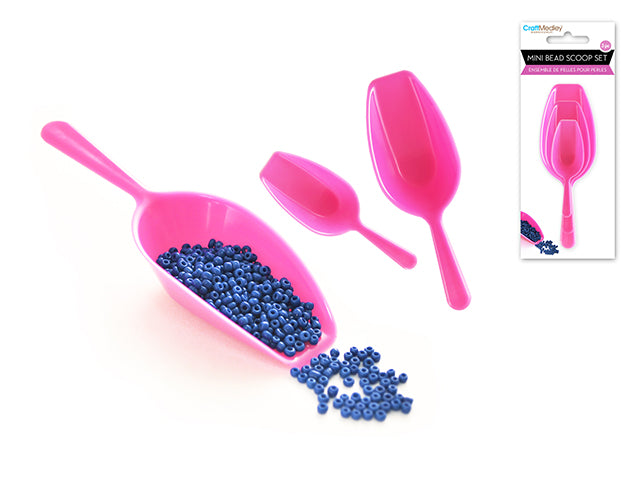 Beading/Jewelry Tool: Scoop-It Mini Bead Scoop Set x3