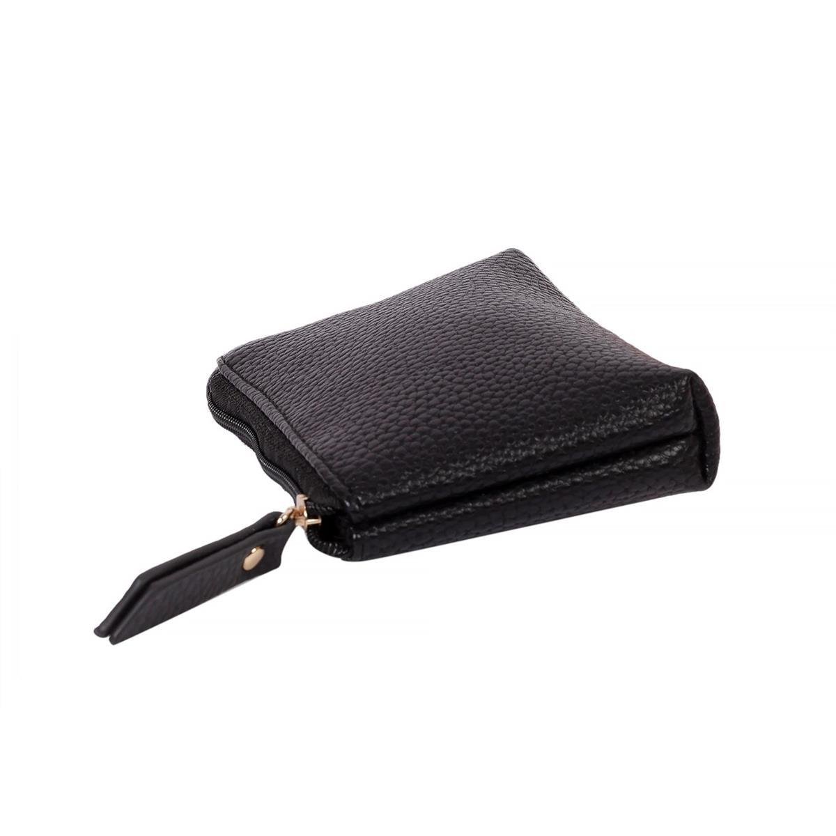 Bodico, Coin Pouch ,black, j-hook w hang tag