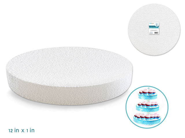 Polyfoam Disc: 12" x 1"