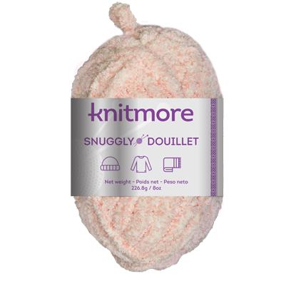 SNUGLY KNITTING YARN-SOFT PINK 226.8 G/32.3yards