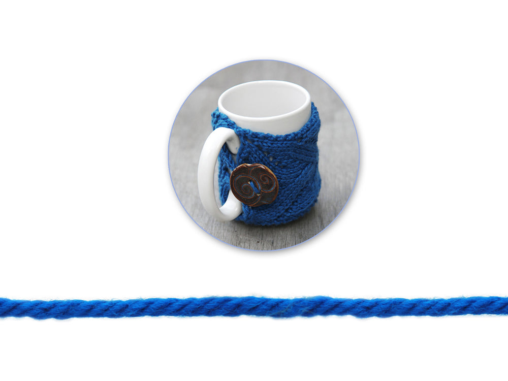 Needlecrafters: 50g Acrylic Yarn Standard Ball Dyed K) Deep Sea Blue