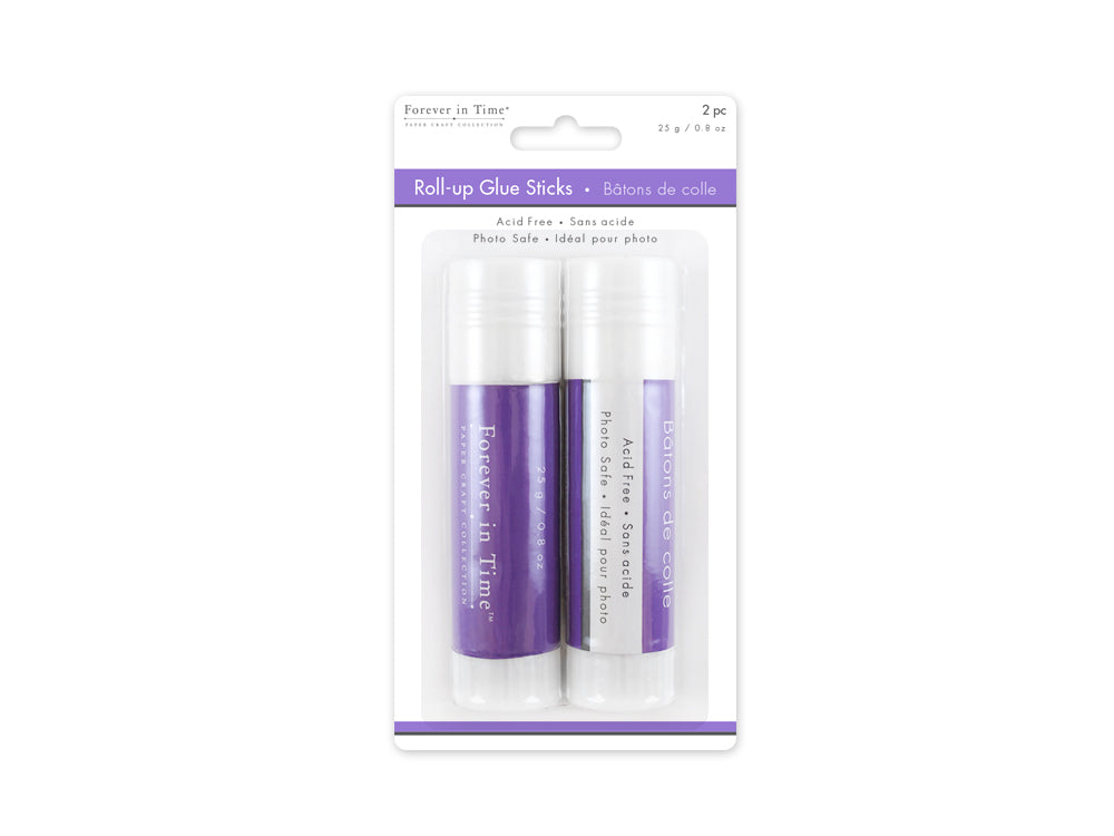 Paper Craft Glue: Archival Roll-Up Glue Sticks 25g x2 Acidfree