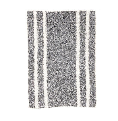 Bath Mat Cotton(shaggy) - Light grey 20"x31.5" 50X
