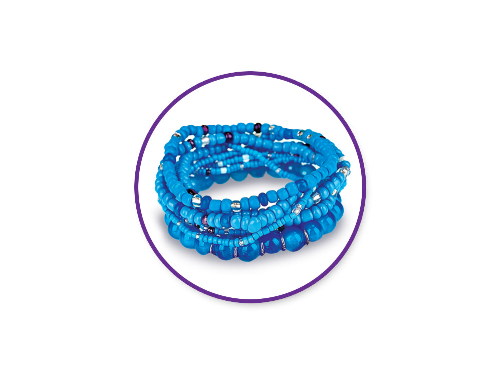 Jewelry/Craft Cord: 18ft Elastic Cord 0.8mmx5.5m B) Clear