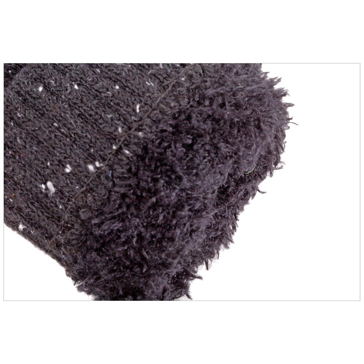 Nordic T. Speckle Knit Mittens Lining, Black w Speckle, hc