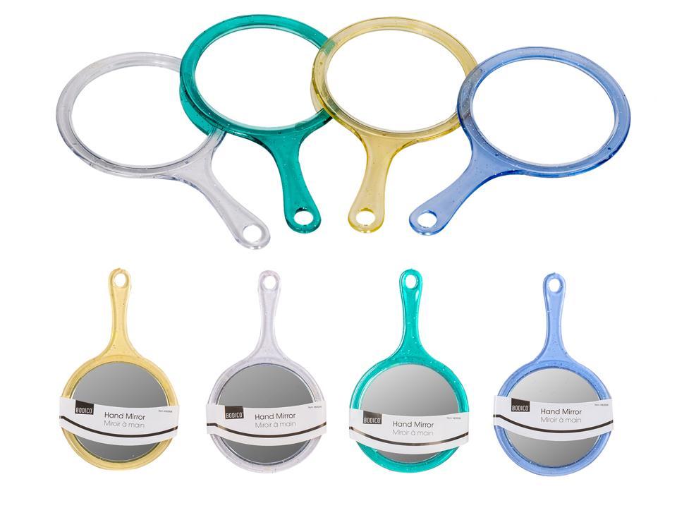Bodico 9" Hand Mirror, 4 col.,
