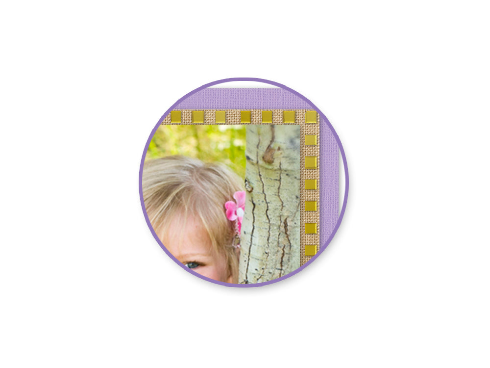 Paper Craft Sticker: Mirror Mosaics 1/4" Tiles x294 B) Gold