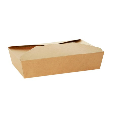 CAFE EXPRESS KRAFT PE BOX #2 (19.7 X 14 X 4.7CM) 200/CS (1471449)