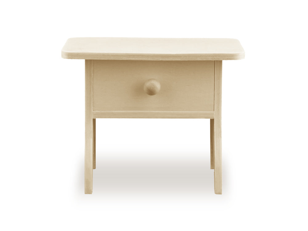 Wood Craft: 4.2"x3"x3.4" Mini DIY Desk/Drawer