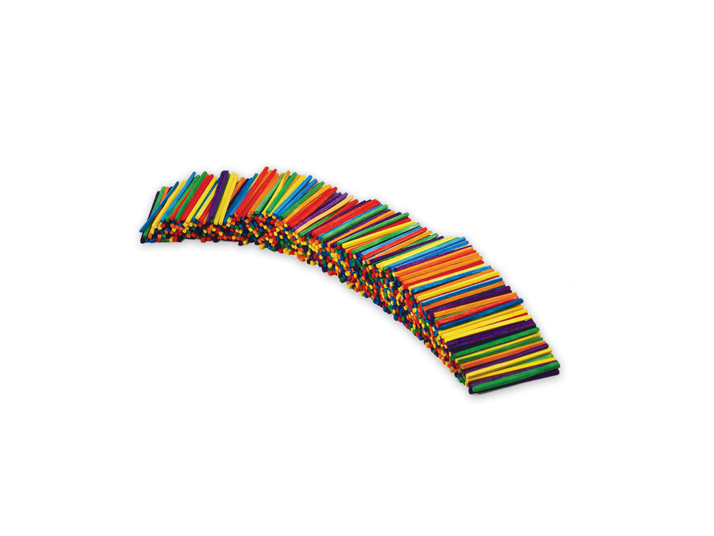 Craftwood: 2" Colored Craft Match Sticks 750/pk
