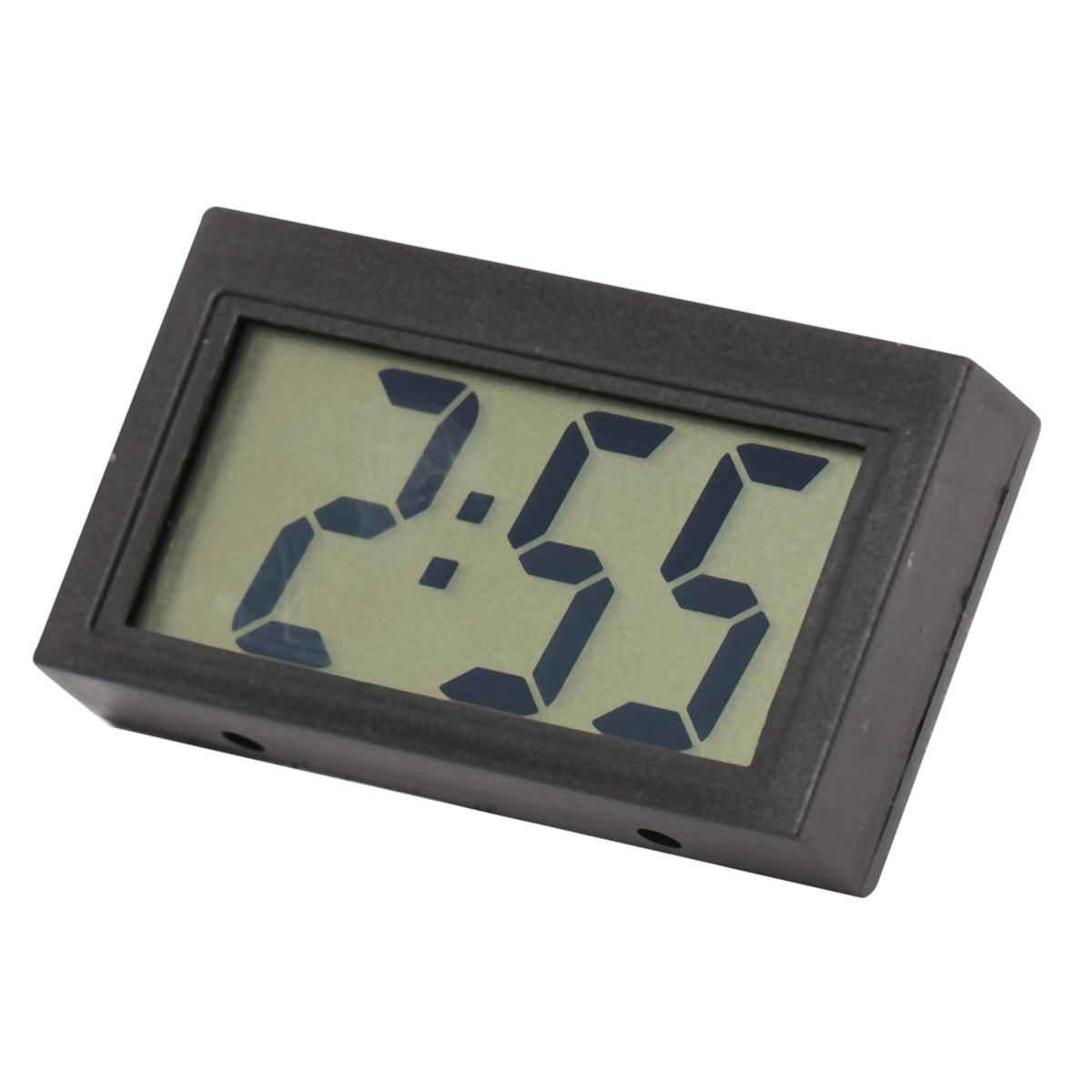 Desk Tech LCD Clock with Magnets, b/c