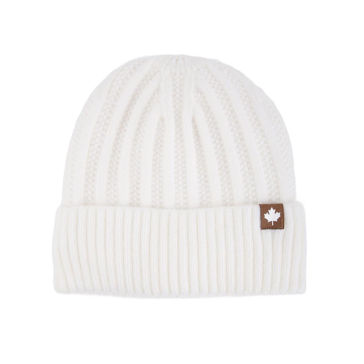 Nordic T. Canada Beanie w Cuff, w brushed lining, 2 asst, ht