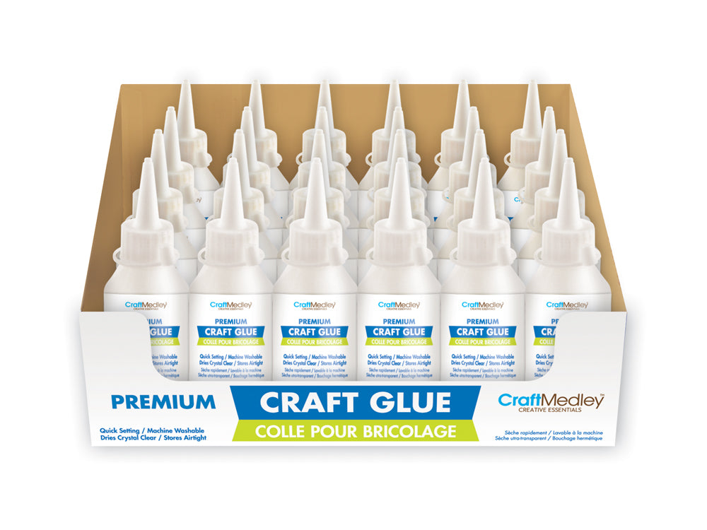 Craft Medley Glue: 50ml Premium Craft Glue Clear PDQ (1.7 fl oz)