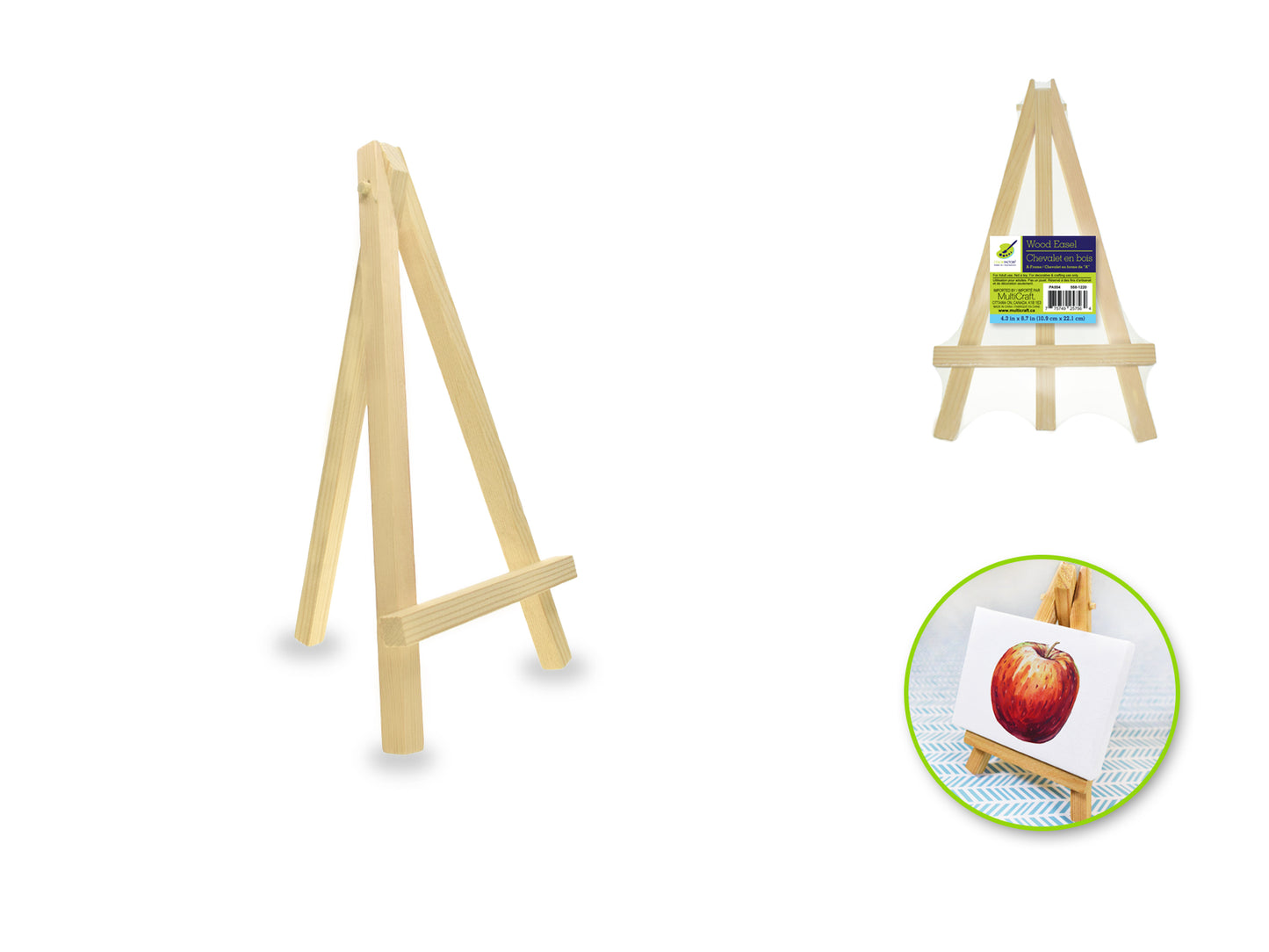 Color Factory Easel: 4.3"x8.7" A-Frame