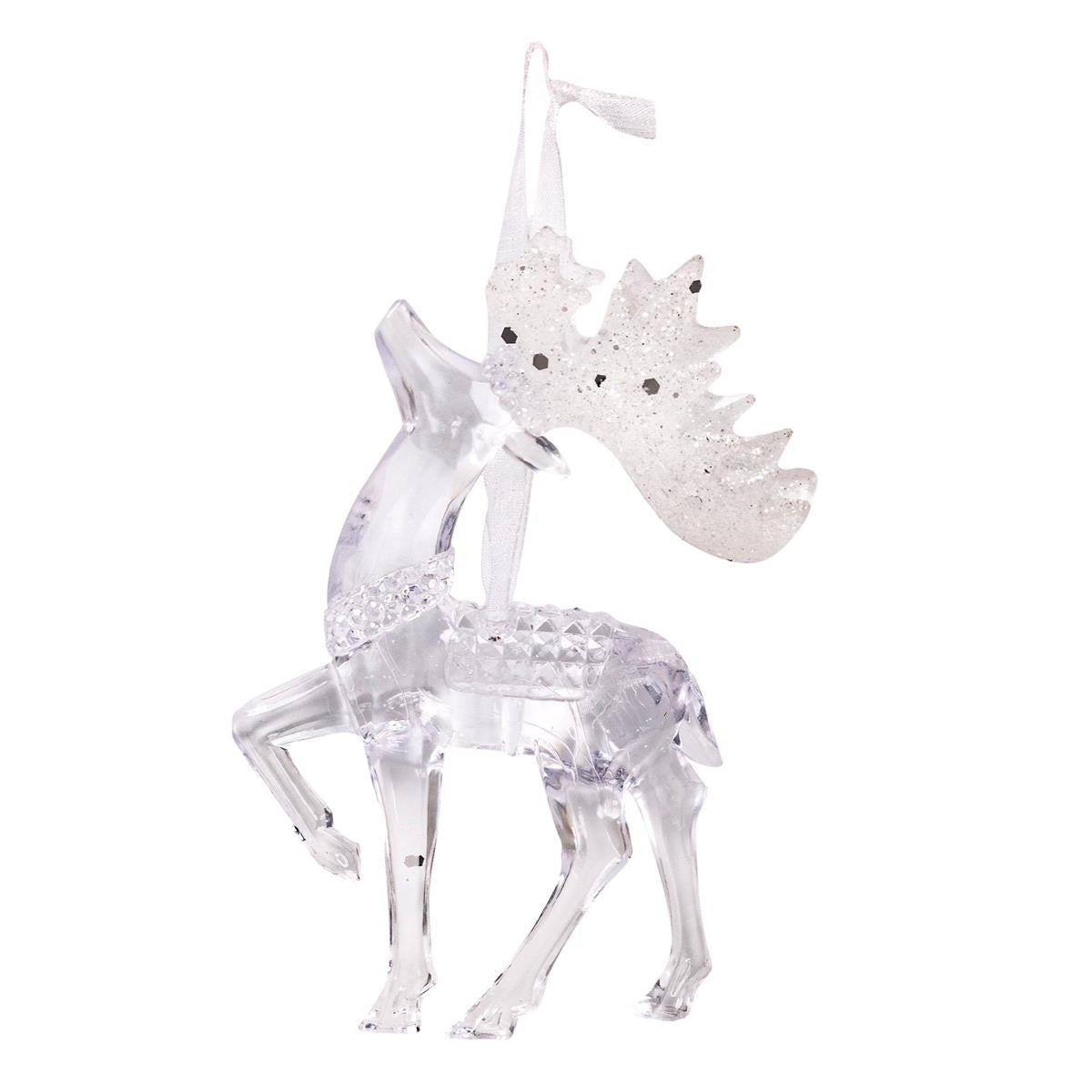 Deco N. Xmas Hanging Ornament, Moose, cht