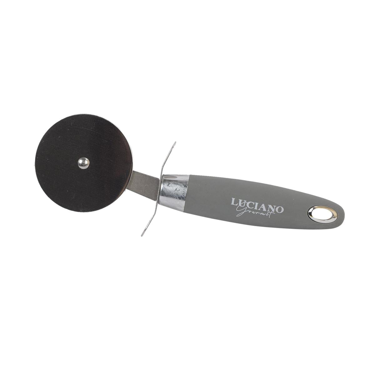 L.Gourmet 9"L Pizza Cutter, Stainless Steel, 3 col., t.o.c.