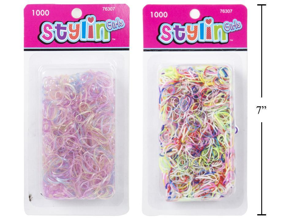 Stylin G,1000-pc Latex Ponyholders,  2 col., b/c