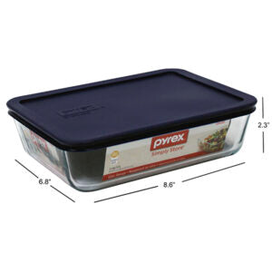 Pyrex Rectangular Dish w/Plastic Cover