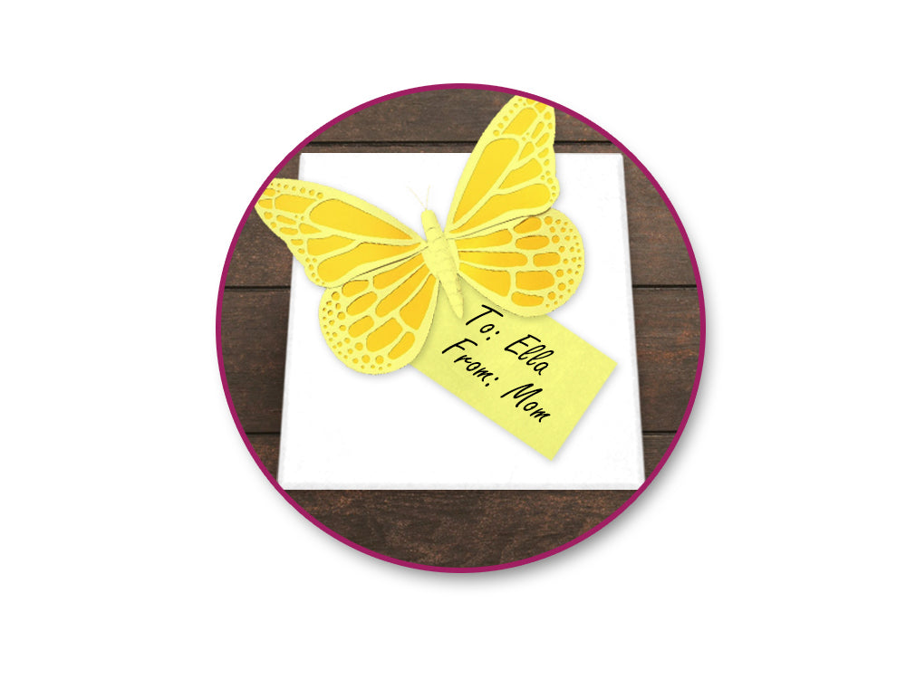 Gift Craft: 3.3"x3.3"x1.5" Heavy Duty Paper Favor Box C) White Shimmer