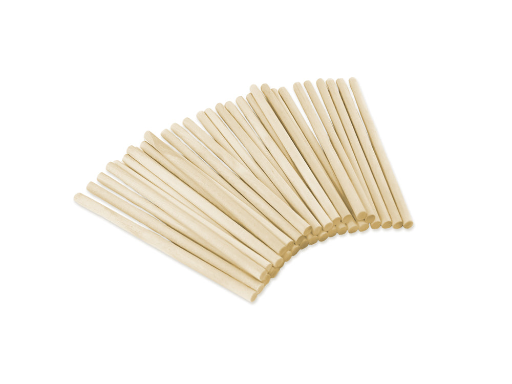 Craftwood: 1/4" (6.4mm) x 6" Natural Bamboo Dowel 30/pk