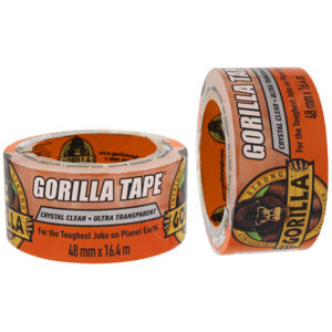 Gorilla Tape Crystal Clear