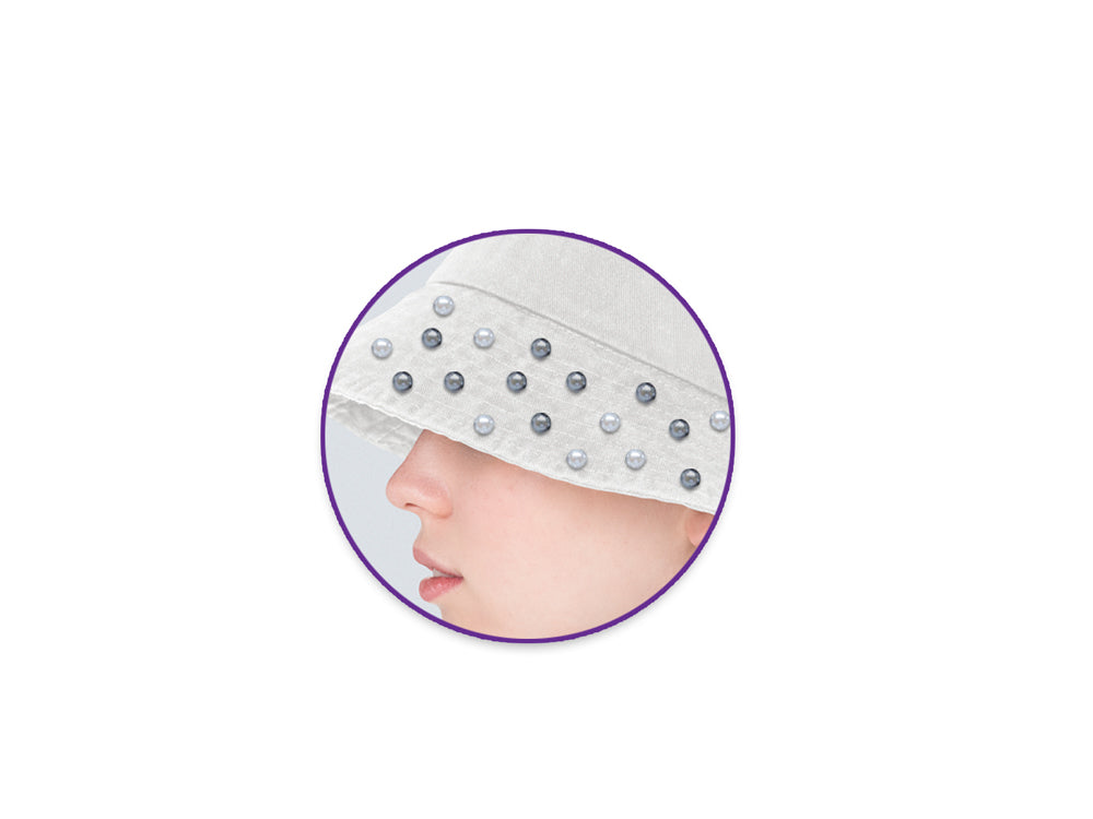 Pearl Beads: 8mm Gloss Tri-Colormix 35gms C) Smoke