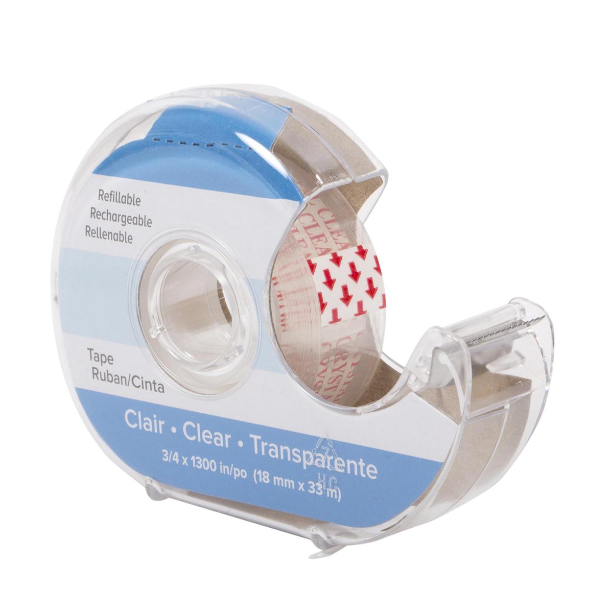 O.WKs. Clear Tape w/Dispenser (3/4" x 1300") (A181163)