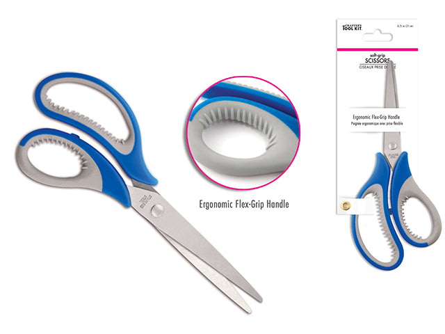 Crafter's Toolkit: Soft-Grip Scissors 8.25"
