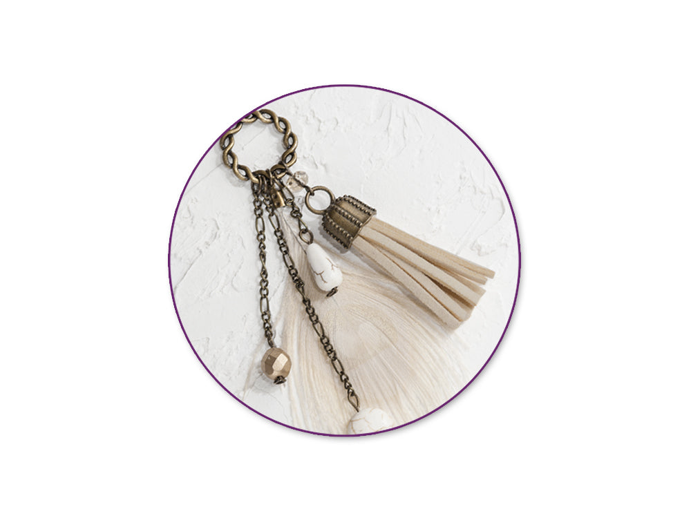 Jewelry/Craft Cord: 100% Suede 3mm Flat x2m D) Natural