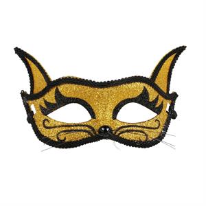 Party Gear Hween Cat Eye Mask, Header Card