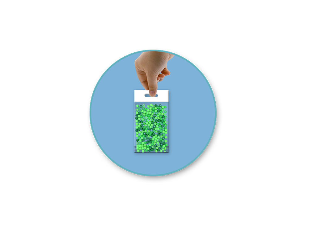 Craft Medley: Bottom-Seal OPP Polybags 3"x4" 28pc White Header