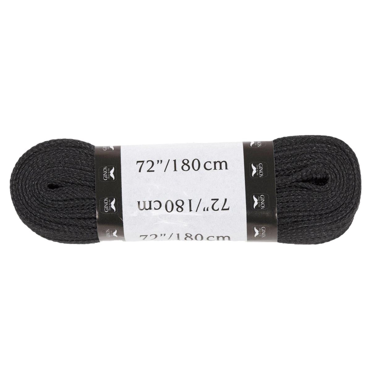 Gino's 72" Sport Laces, Black, B/C