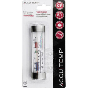 Thermometer Tube Fridge & Freezer AccuTemp