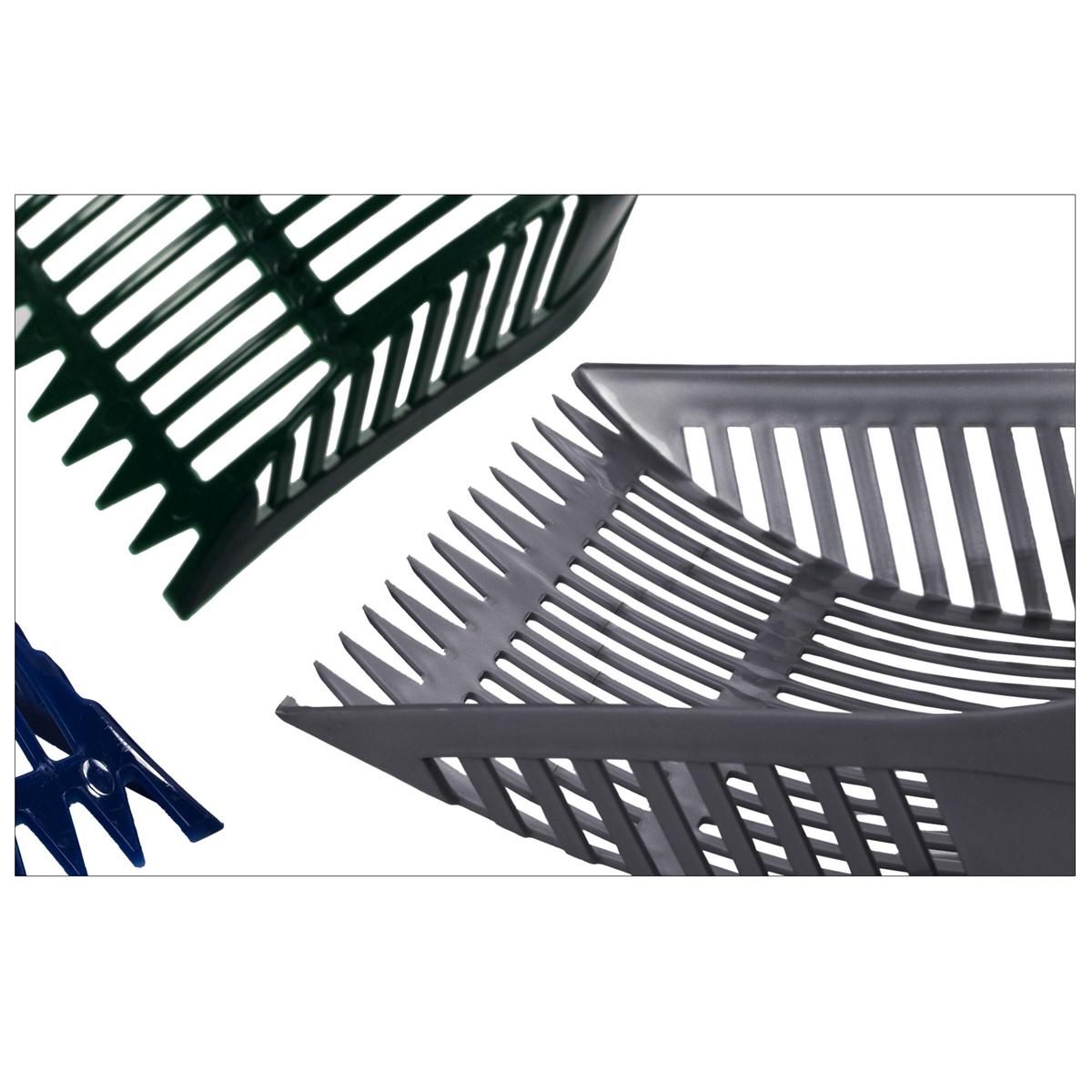 PAWS. 13"x6.25"x1.5" Large Litter Scoop, 3 assorted col.