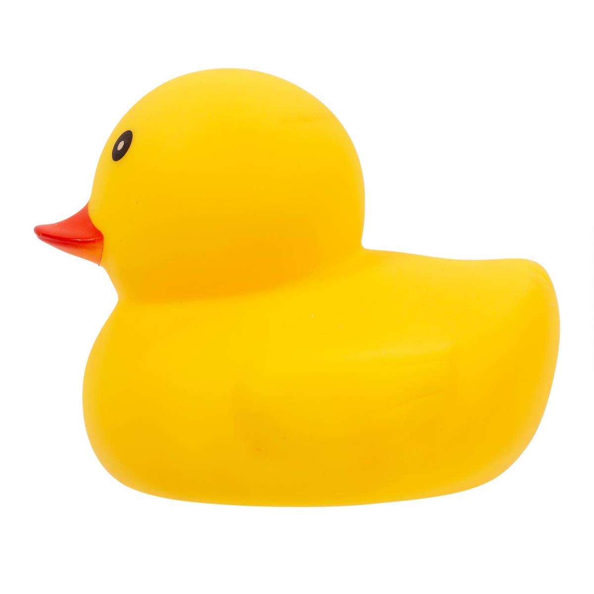 4" Rubber Duck, net bag w/hang card