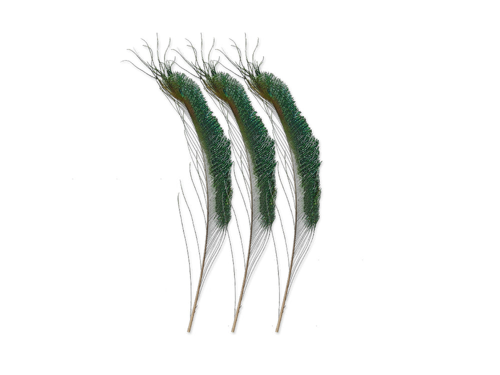 Feather Craft: 12"-14" Metallic Luster 3/pk