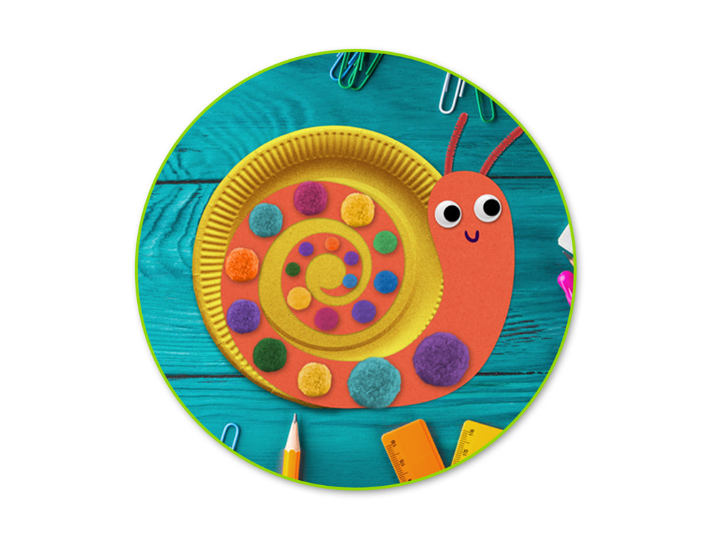 Krafty Kids: Pom-Poms Jumbo Pack x90 Asst Colors A) Glam