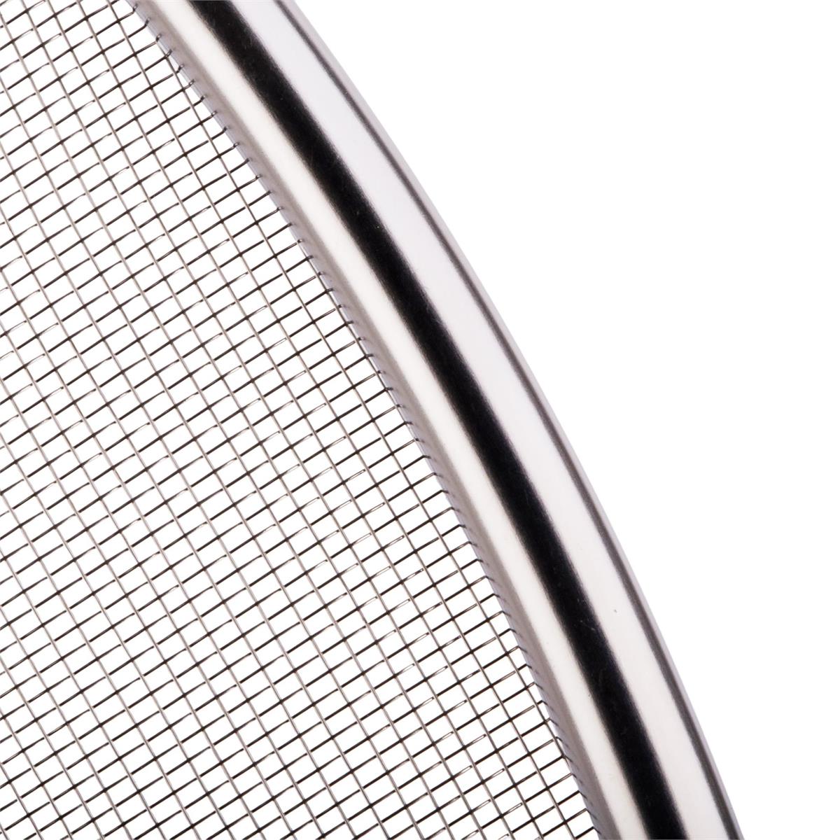 L.Gourmet 11"Dia. Splatter Screen, Stainless Steel, tie on card