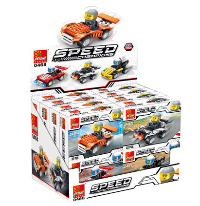 BLOCKS-RACING CARS-16/PDQ