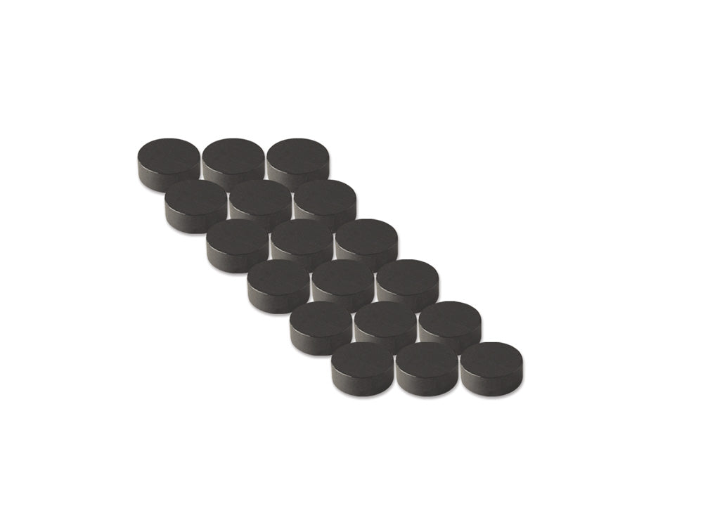 Magnetic Buttons: 12mm 18pcs/pk On Mirror