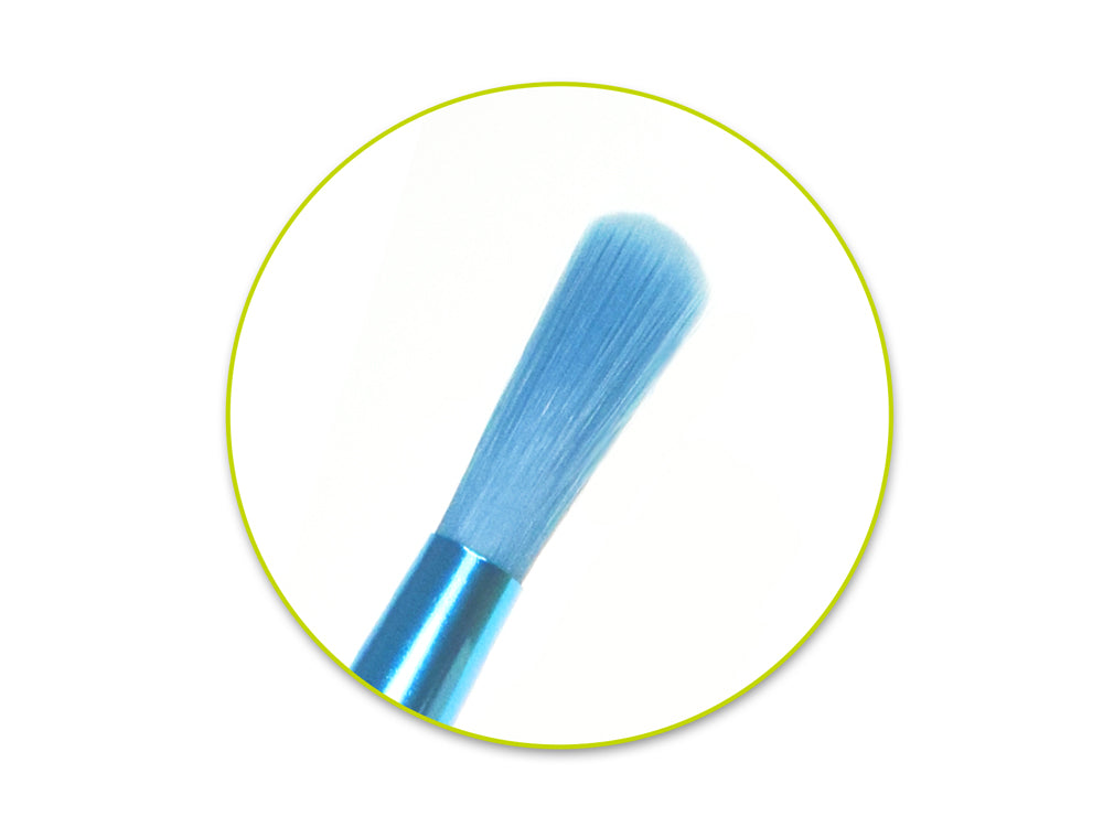 Artist Brush Set: Color-Trend Soft-Grip x4 Plastic Handle