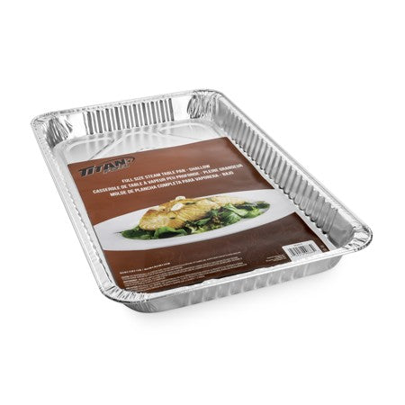 TITAN FOIL FULL STEAM SHALLOW ROASTER PAN