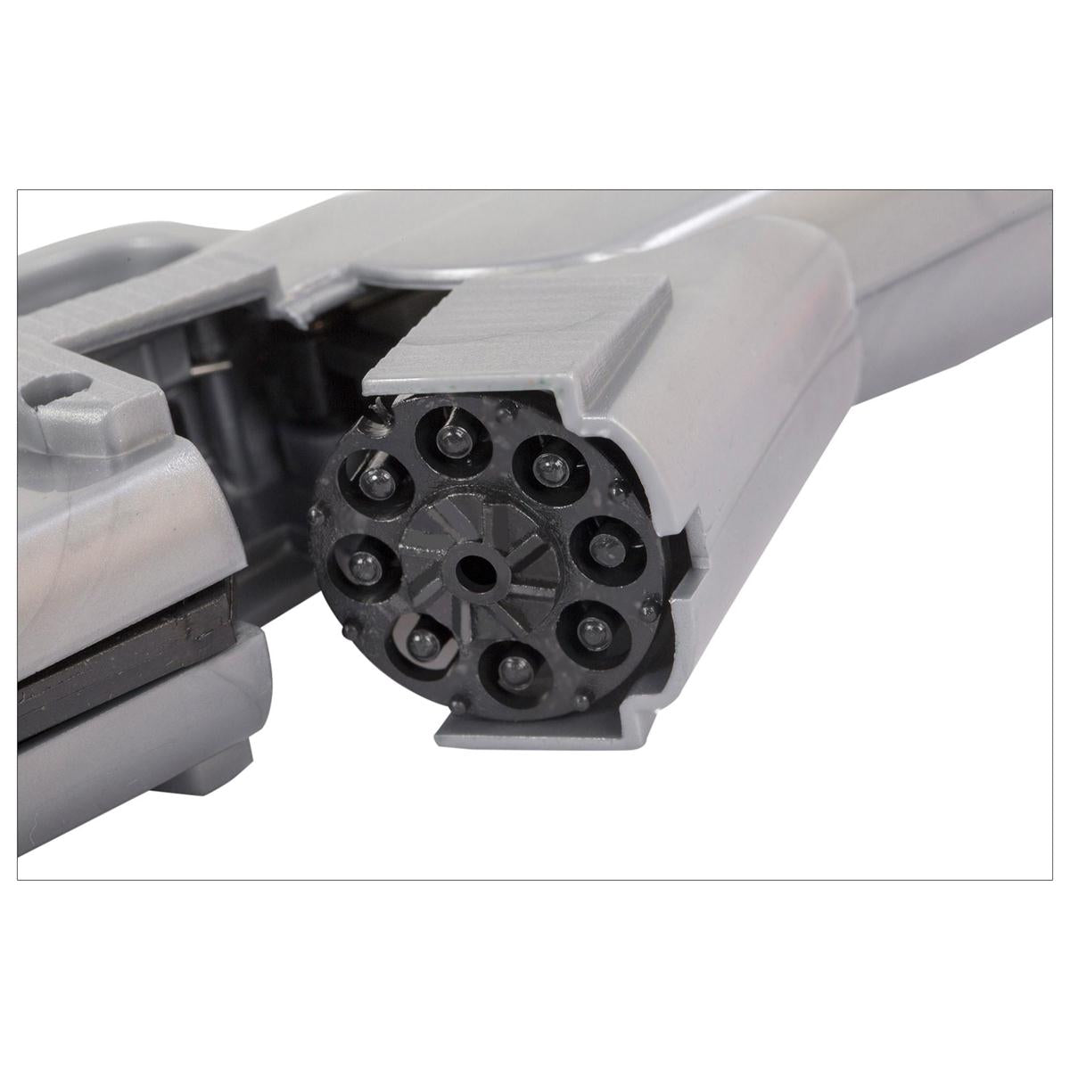 8-shot Super Cap Gun, Silver , b/c