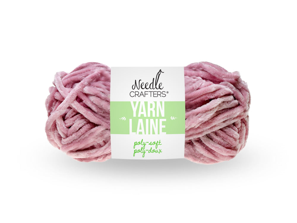 Needlecrafters: 50g Poly-Soft Yarn Ball A) Rose
