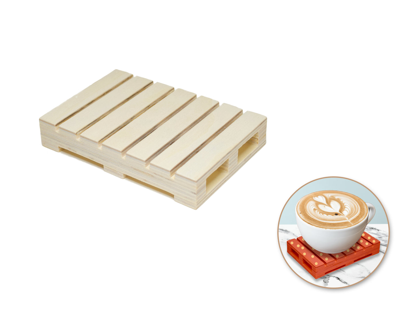 Wood Craft: 12x8x2.2cm Pallet DIY