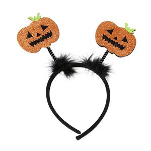 Party Gear Hween Pumpkin Headband Tag Card