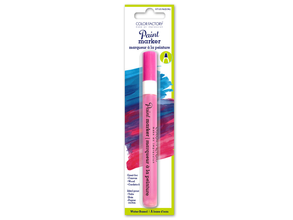 Color Factory: Water Based Paint Marker B) Pink